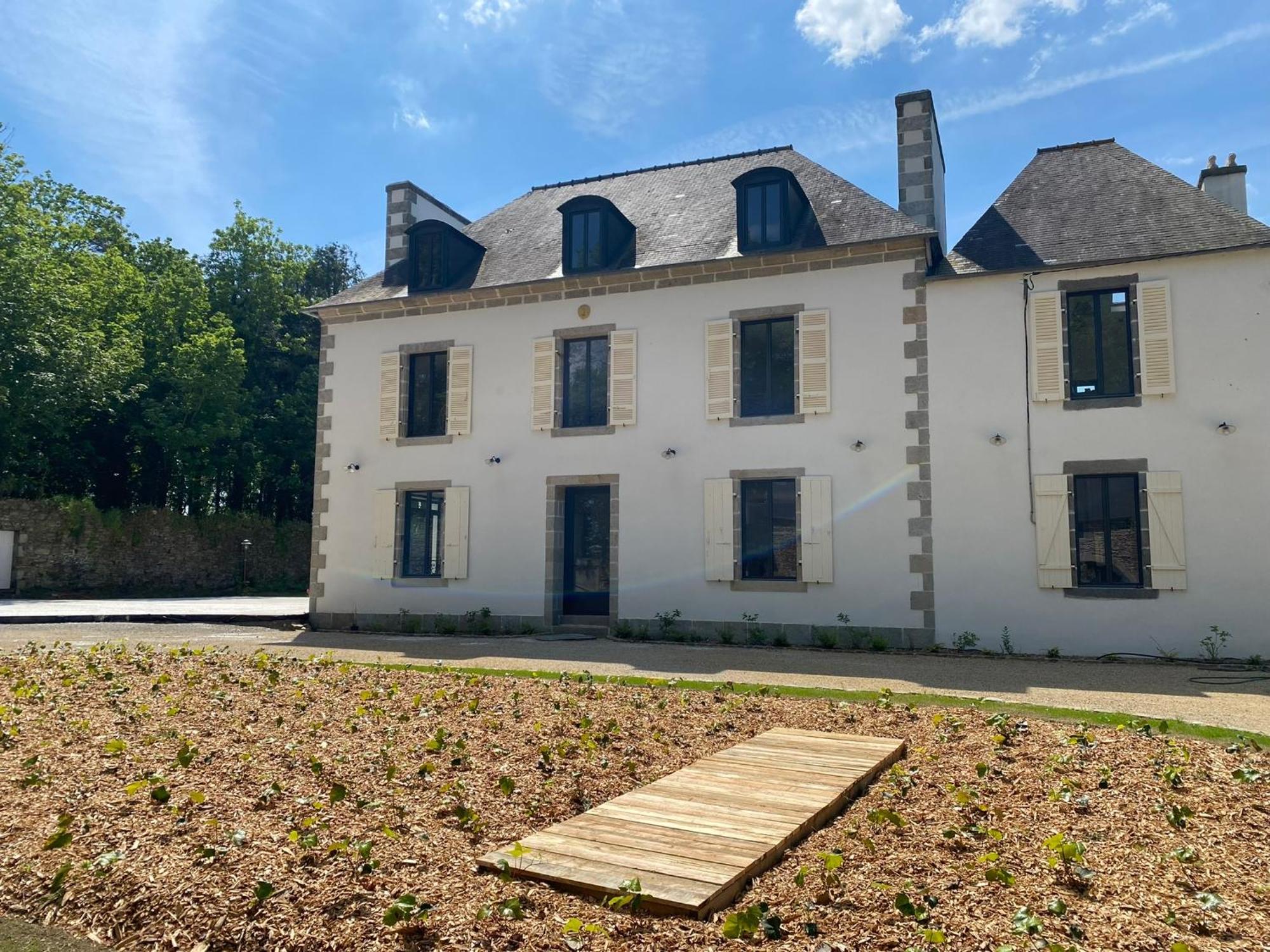 Manoir Du Menec Chambre Le Folgoet Exterior foto
